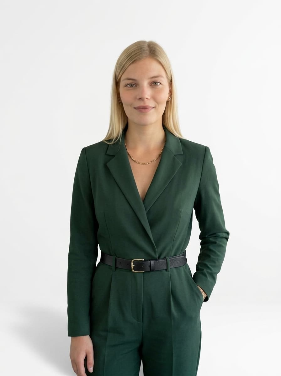 Alena Kantaeva, photographed against a plain white background.